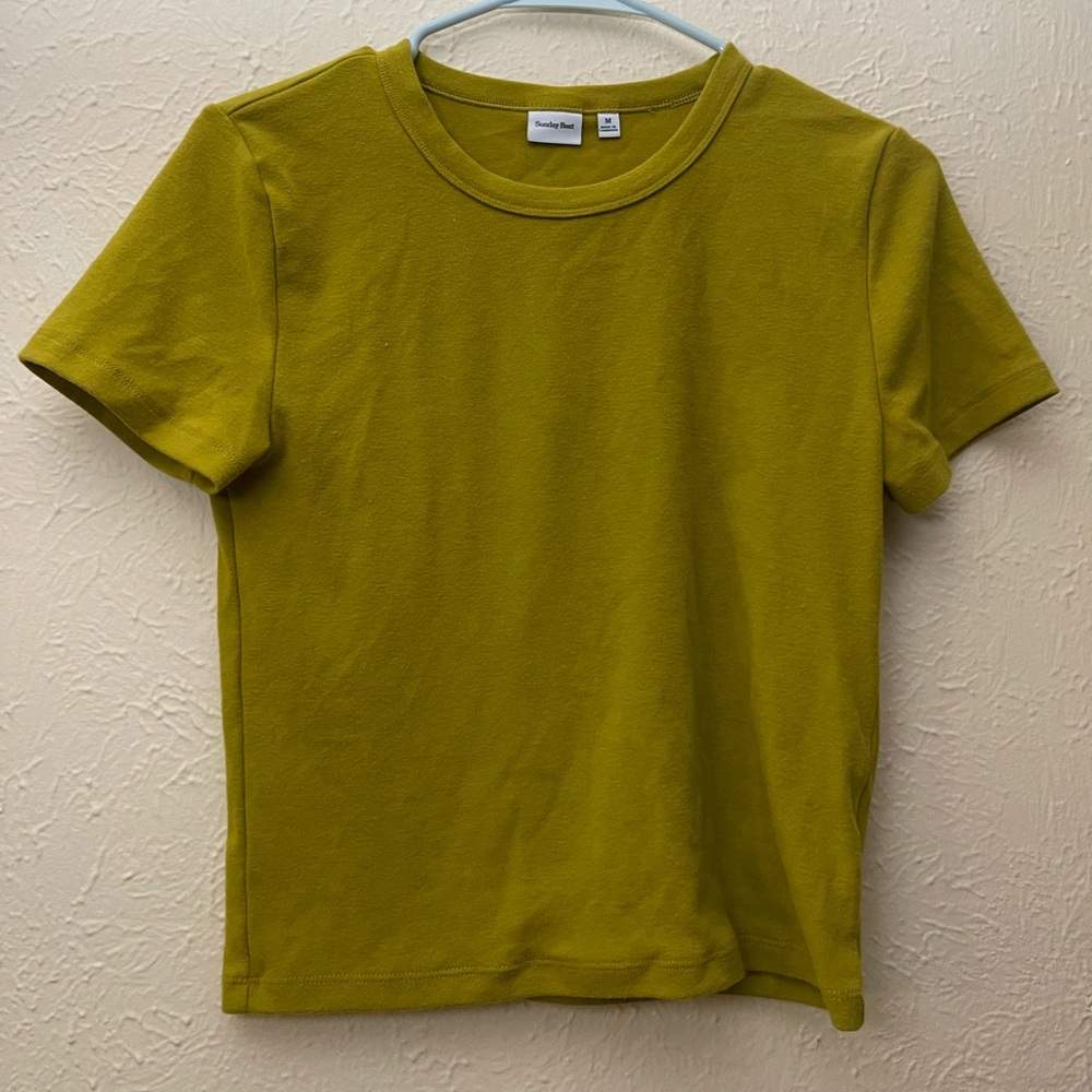 ❤️2 for 15❤️ Sunday Best Little Ribbed T-shirt